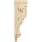 Ekena Millwork 7"W x 8 1/2"D x 26"H Medium Jumbo Traditional Wood Corbel, Maple CORW07X09X26TRMA - alternate 3